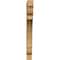 Ekena Millwork Olympic Block Rough Sawn Bracket, Western Red Cedar, 4"W x 30"D x 42"H BKT04X30X42OLY05RWR - alternate 3